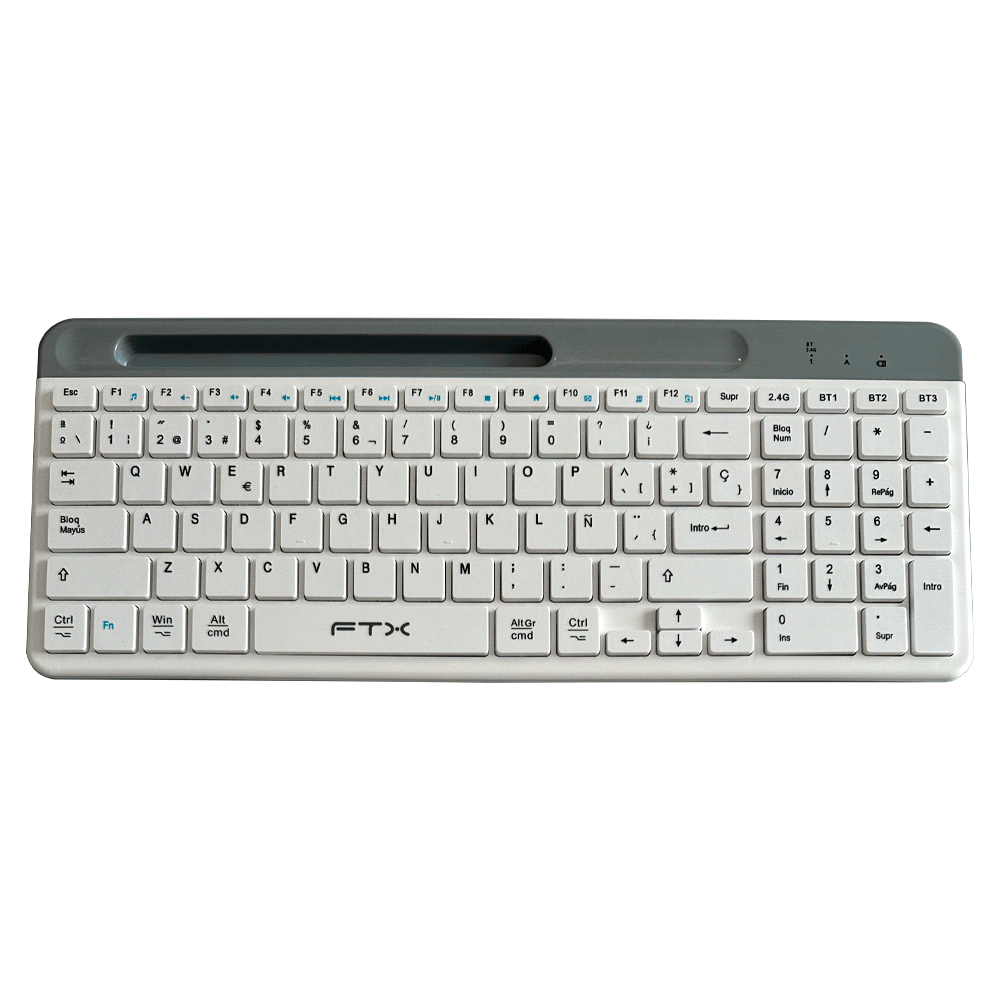 TECLADO FTX WIRELESS DUAL-MODE FTXB105 ESP/BLANCO