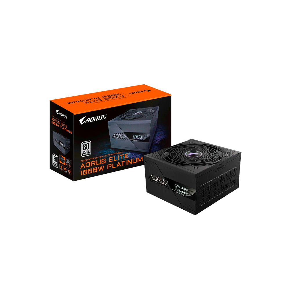 FUENTE GIGABYTE 1000W 80PLUS PLATINUM FULL MODULAR BIVOLT GP-AE1000PM PG5