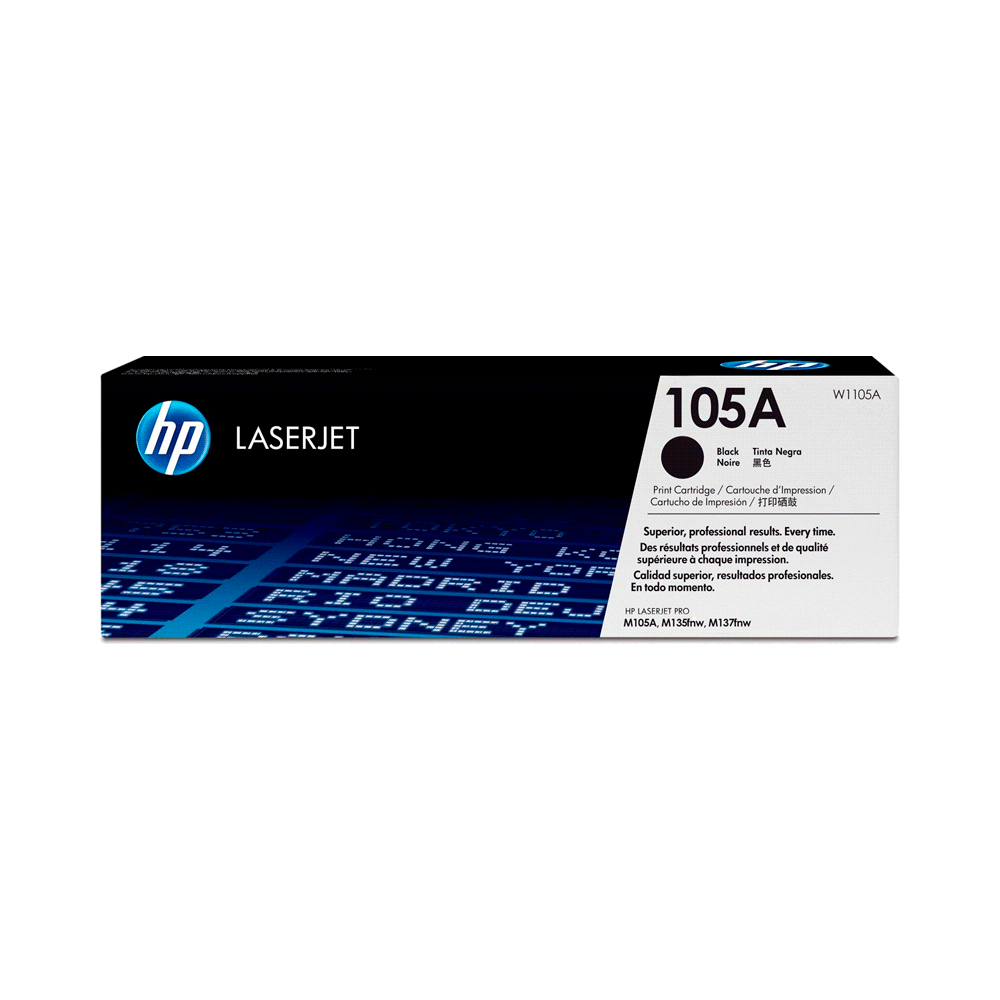 TONER HP 105A NEGRO W1105A M107W/ 135W /137W