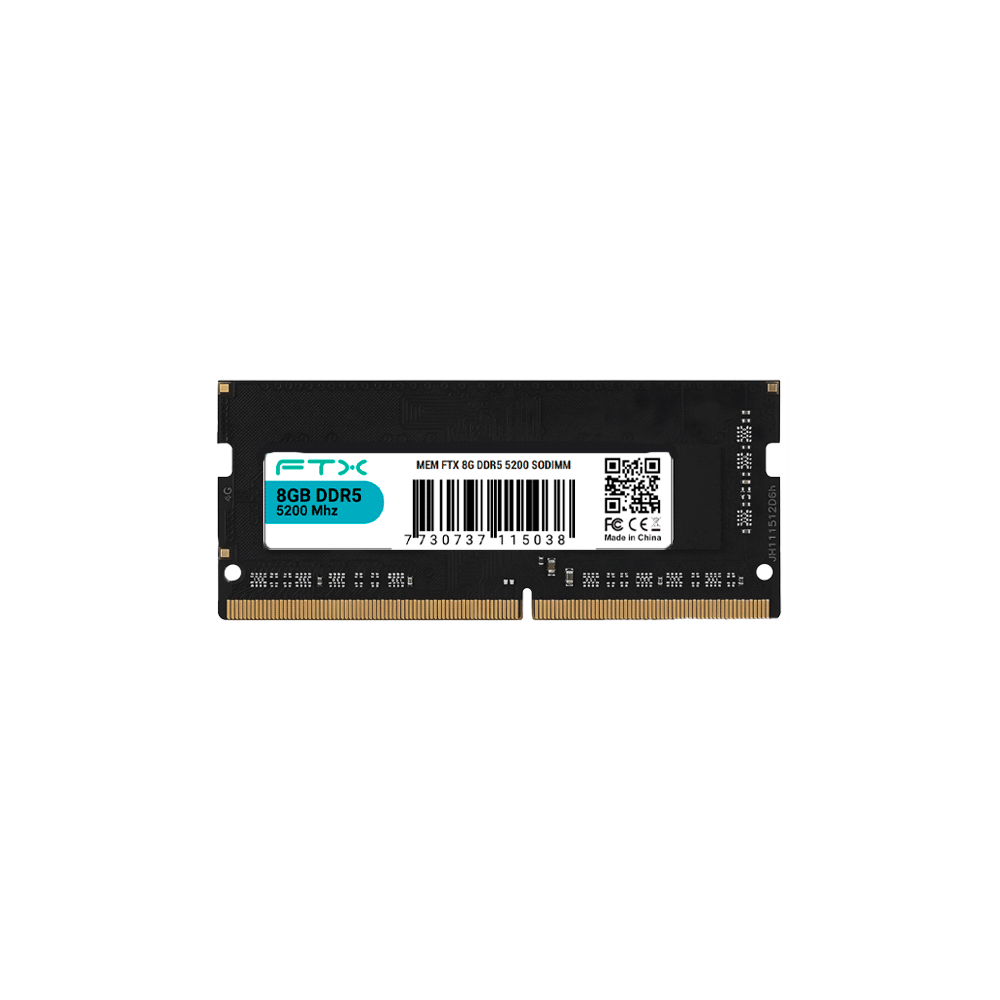 MEMORIA RAM PARA NOTEBOOK DDR5 8GB 5200 FTX 115038
