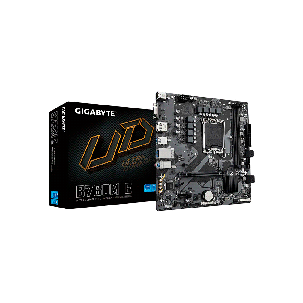 PLACA MADRE GIGABYTE 1700 B760M E DDR5 V/S/R/HDMI/DP/2M2/USB3.2/MATX