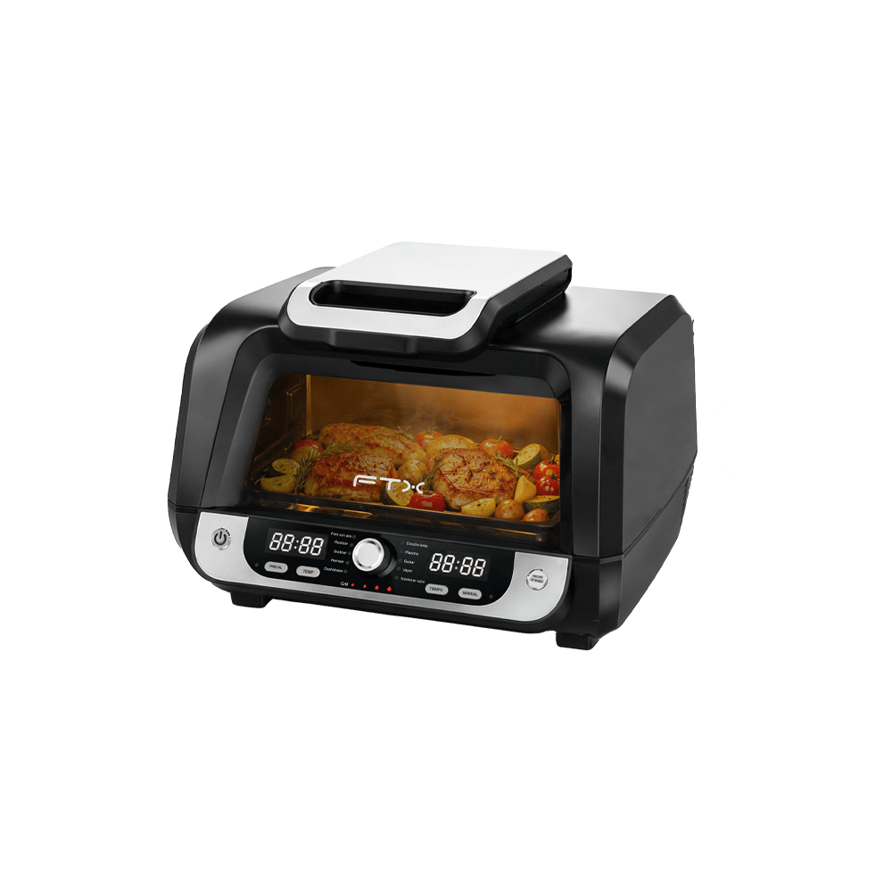 FREIDORA DE AIRE 13 EN 1 FTX AF2-10G1 10L 1750W 220V VIDRIO DIGITAL