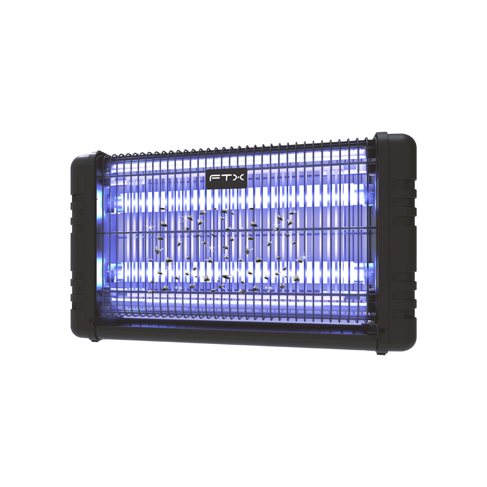 MATAINSECTOS ELECTRICO FTX RECTANGULAR IP20/BIVOLT EIKB-W30 NEGRO