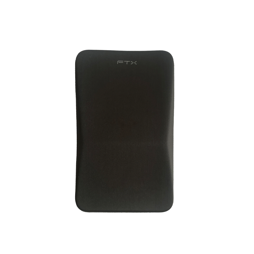 MOUSE PAD FTXMPG7 33X20CM CON APOYO DE MUÑECA EN GEL NEGRO