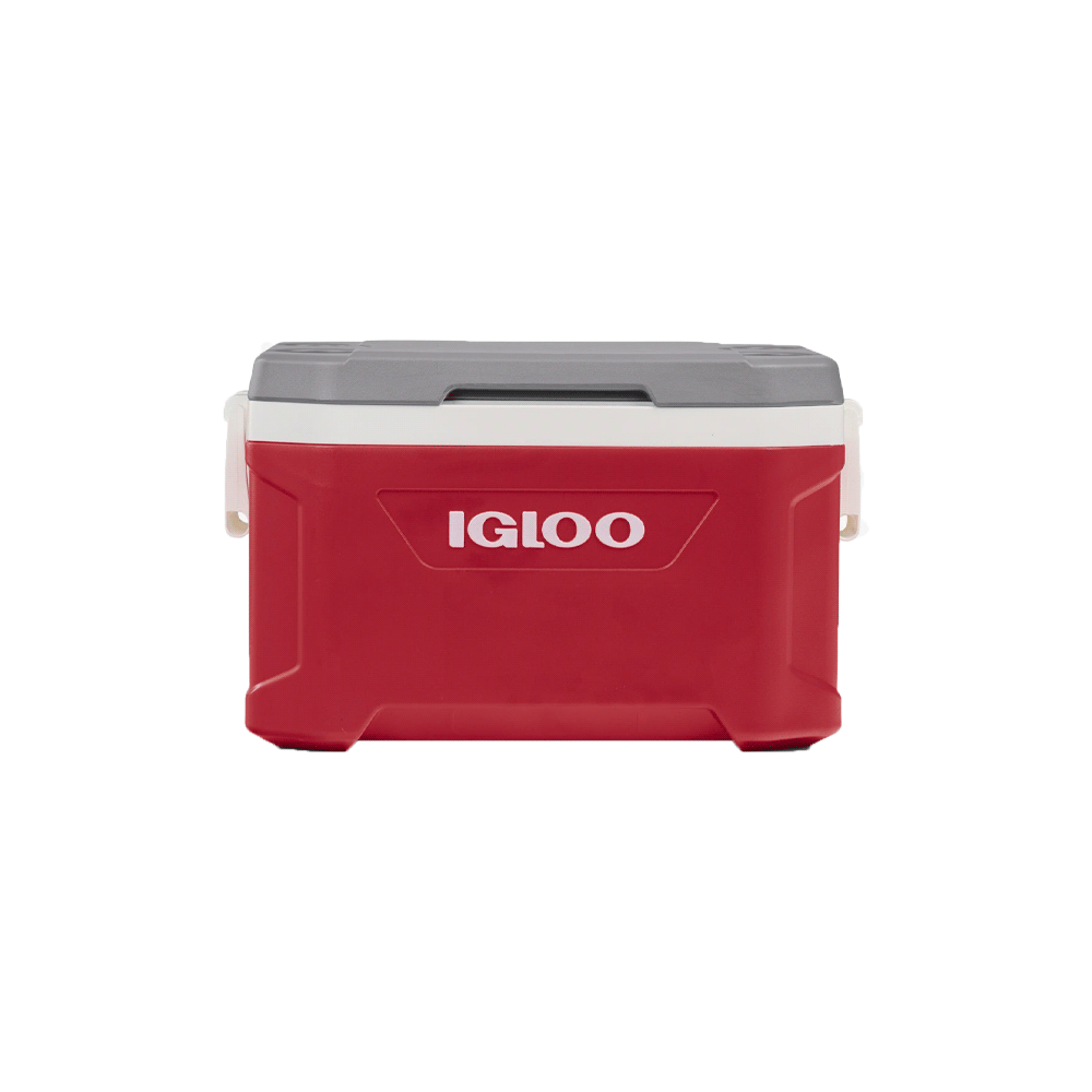 CONSERVADORA IGLOO 49 LITROS LATITUDE INDUSTRIAL RED/ METEORITE 50340 ROJO/ GRIS