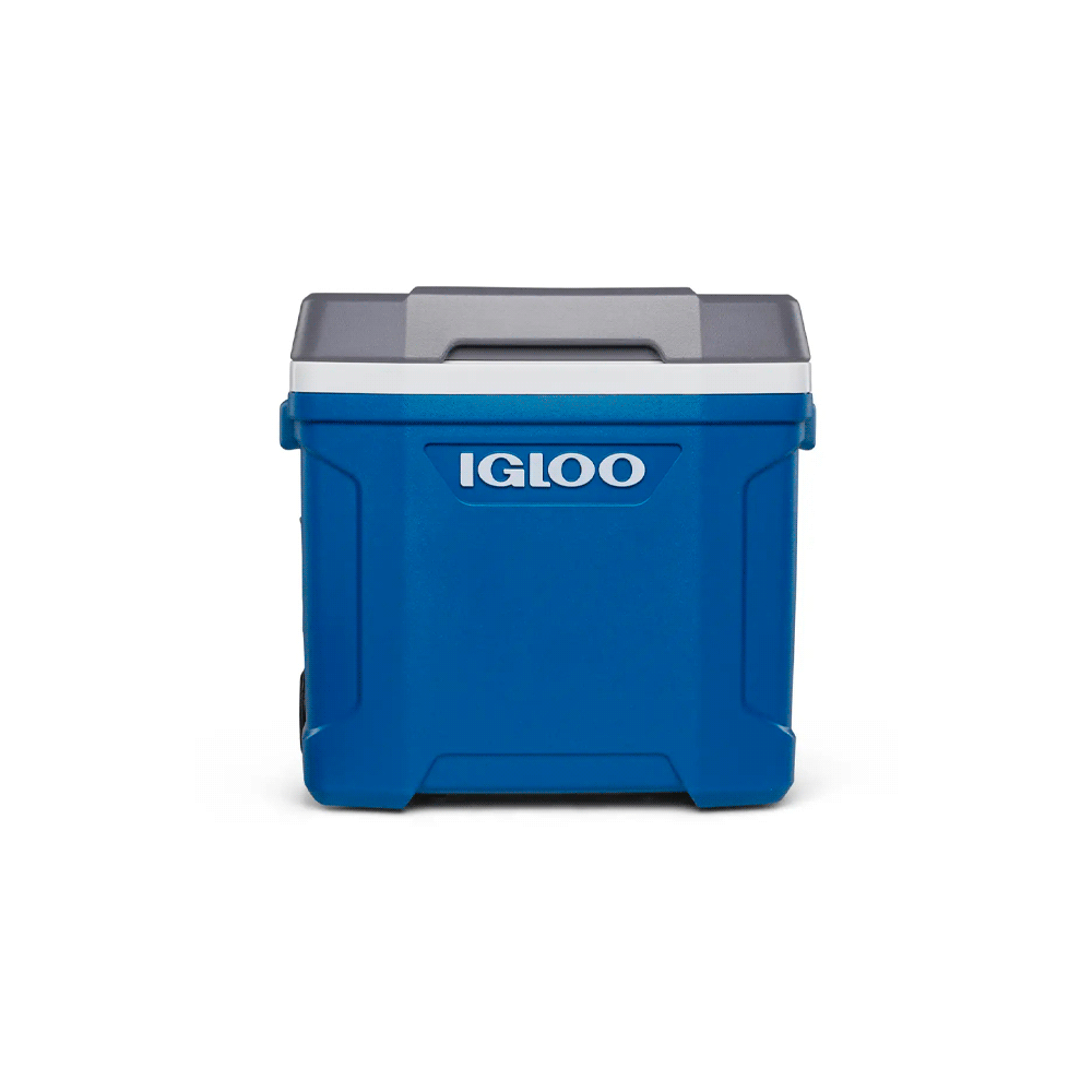 CONSERVADORA IGLOO 28 LITROS LATITUDE ROLLER COOLER C/RUEDA 34658 AZUL