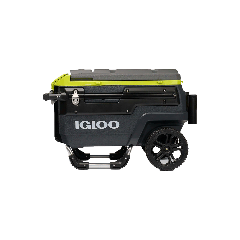 CONSERVADORA IGLOO 66 LITROS TRAILMATE JOURNEY C/RUEDAS VERDE LIMA/ NEGRO 35161