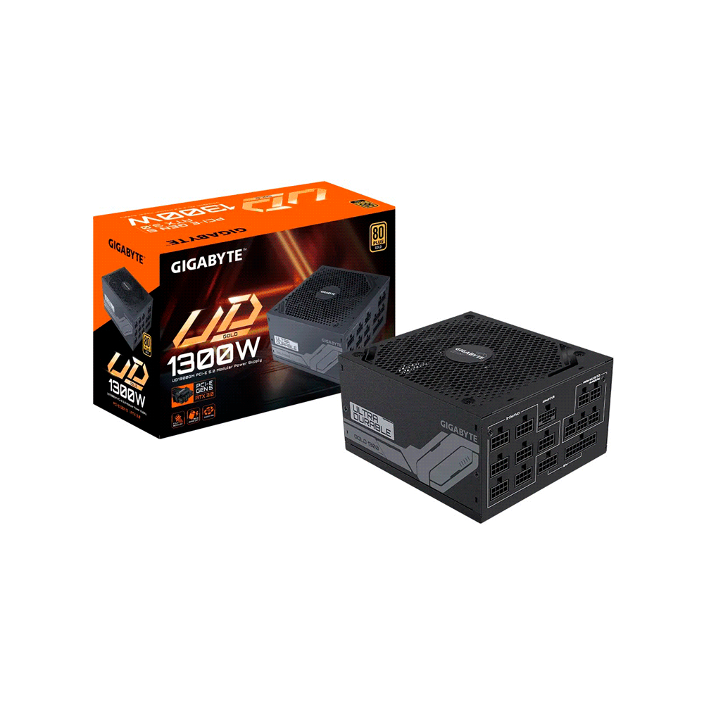 FUENTE GIGABYTE 1300W 80PLUS GOLD FULL MODULAR GP-UD1300GM