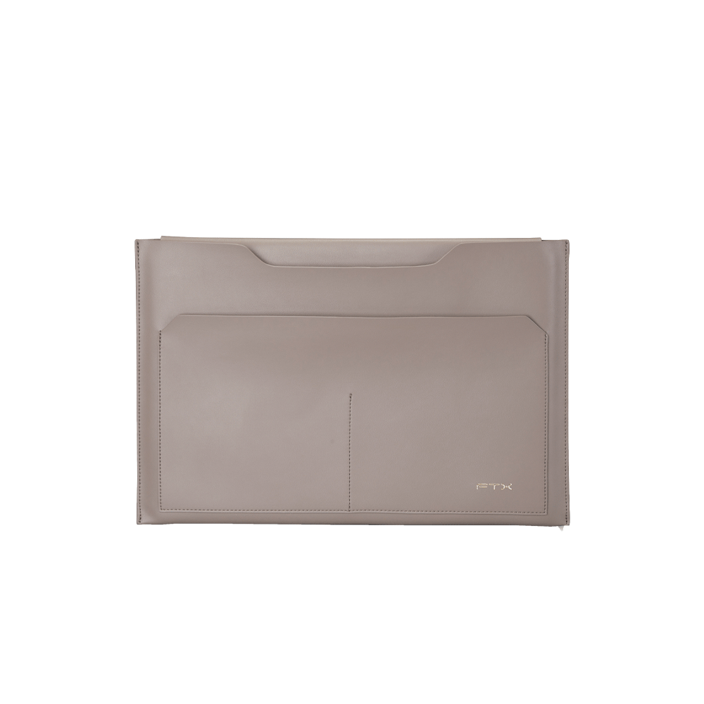 FUNDA PARA NOTEBOOK FTX AURA-BRN 16" MARRON NUDE