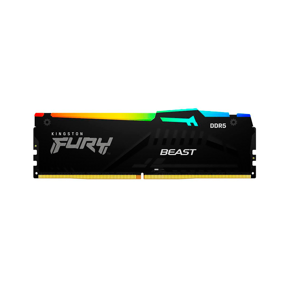 MEM DDR5 32G 5200 KINGSTON FURY BEAST BK KF552C40BBA-32 RGB