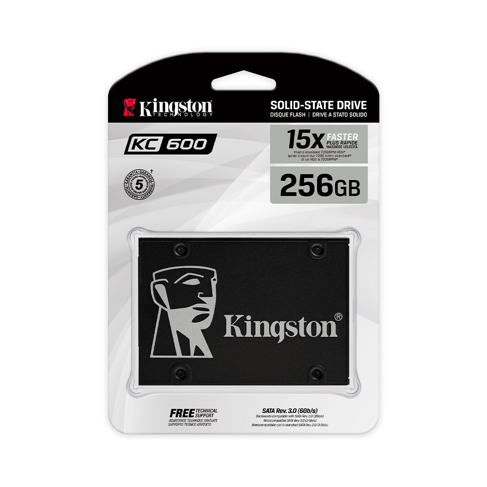 SSD 2.5 SATA3  256GB KINGSTON SKC600/256G 550/500
