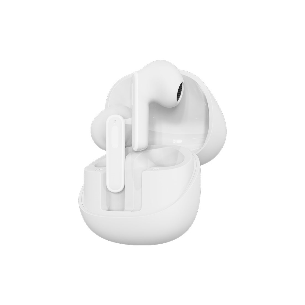 AURICULAR CON MICROFONO KLIP KTE-007WH TUNEXBUDS BLUETOOTH/WIRELESS/TOUCH/IPX4/BLANCO