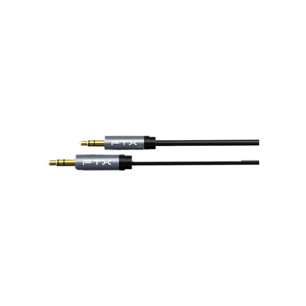 CABLE DE AUDIO AUXILIAR 1.8M FTX-AV311-P11GN-SG1.8 NEGRO BOLSA