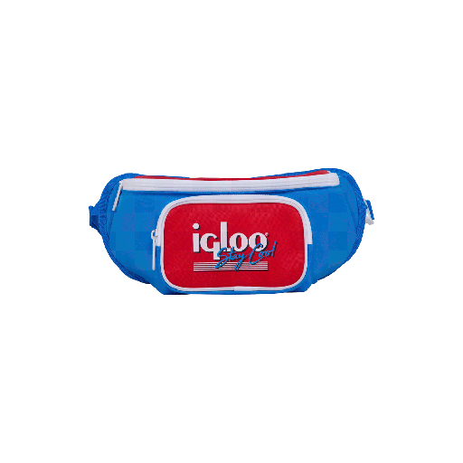 [IGLOO 63079] BOLSA TERMICA IGLOO 3 LATAS FUNNY PACK RETRO AZUL 63079