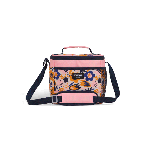 [IGLOO 64301] BOLSA TERMICA IGLOO 9 LATAS KIDS SQUARE LUNCH ROSA 64301