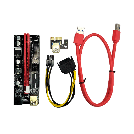 [X002UZ4LWR] MINERIA RISER PCIE 1X A 16X V009S UNITARIO X002UZ4LWR