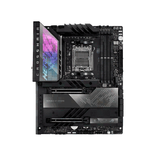[ROG CROSSHAIR X] PLACA MADRE ASUS AM5 ROG CROSSHAIR X670E HERO S/R/HDMI/4M2/WIFI/USB3.2/DDR5/ATX/AURA