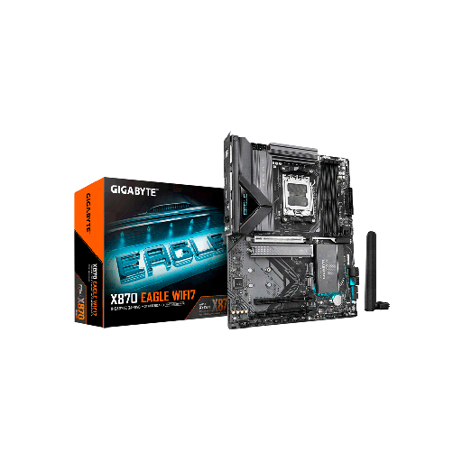 [X870 EAGLE WIFI] PLACA MADRE GIGABYTE AM5 X870 EAGLE WIFI7 DDR5 S/R/HDMI/3M2/USB3.2/ATX