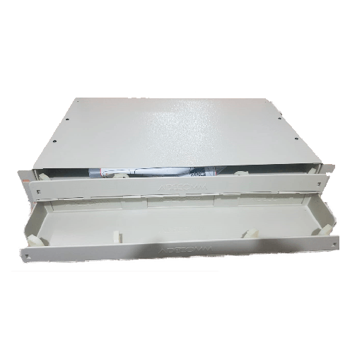 [3144] BANDEJA FIBRA O. 48 PELOS 2U 19" P/6 MODULOS LGX ADECOMM