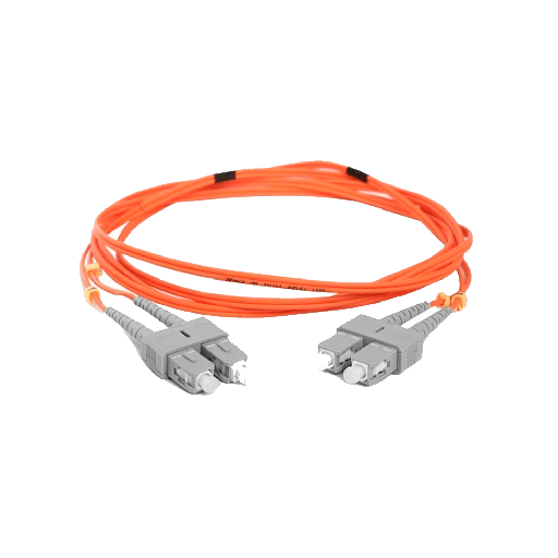 [7377] PATCH CORD FIBRA O. DUPLEX SC-SC OM3 2MT AMP