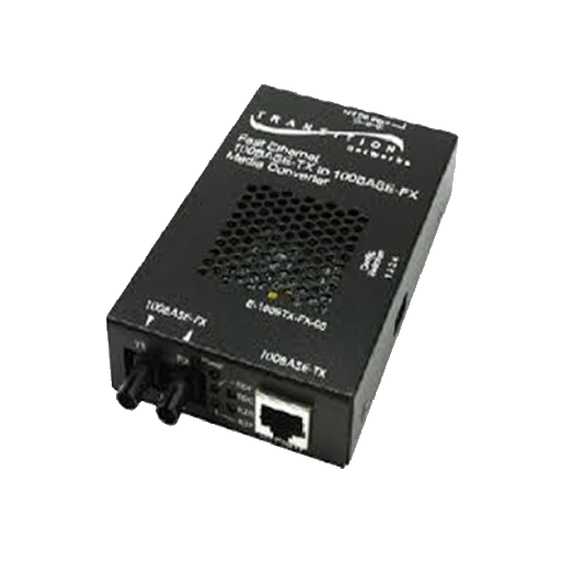 [4624] CONVERTIDOR DE FIBRA OPTICA TRANSITION 100/1000 SM SC 10KMS RC6113L