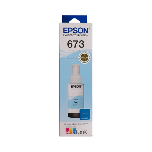 [T673520-AL] TINTA EPSON T673 520 LIGHT CIANO L8XX T673520-AL 70ML