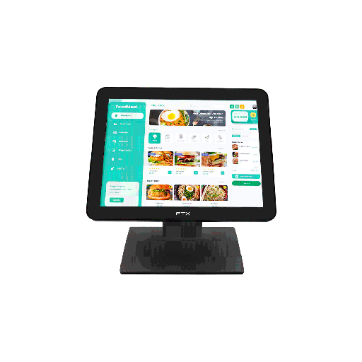 [MT15V1] MONITOR TOUCH FTX 15" CAPACITIVE MT15V1 VGA/HDMI/USB/1JACK CON BISEL/5MS C/LAPIZ