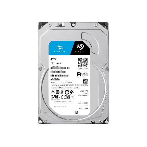 [ST4000VX016] DISCO DURO SATA3 4TB SEAGATE SKYHAWK 5400 256MB ST4000VX016 SURVEILLANCE (GARANTIA BR)