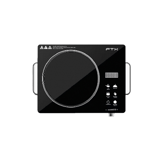 [FTX FEC-1H] PLACA DE COCINA VITROCERAMICA FTX 3500W 220V DIGITAL/ 1 HORNALLA NEGRO C/SELECTOR FEC-1H