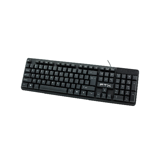 [FTXK002 ESP] TECLADO FTX USB FTXK002 NUMERICO/ESPAÑOL/NEGRO