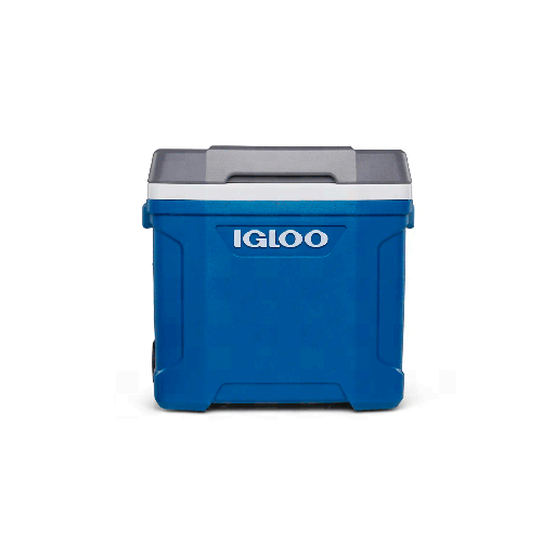 [IGLOO 34658] CONSERVADORA IGLOO 28 LITROS LATITUDE ROLLER COOLER C/RUEDA 34658 AZUL