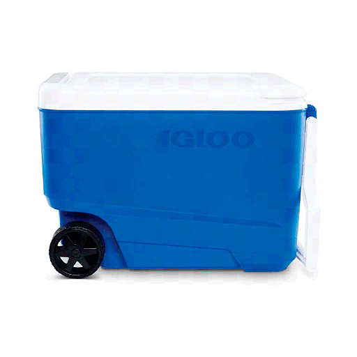 [IGLOO 34482] CONSERVADORA IGLOO 36 LITROS WHEELIE COOL C/RUEDA 34482 AZUL