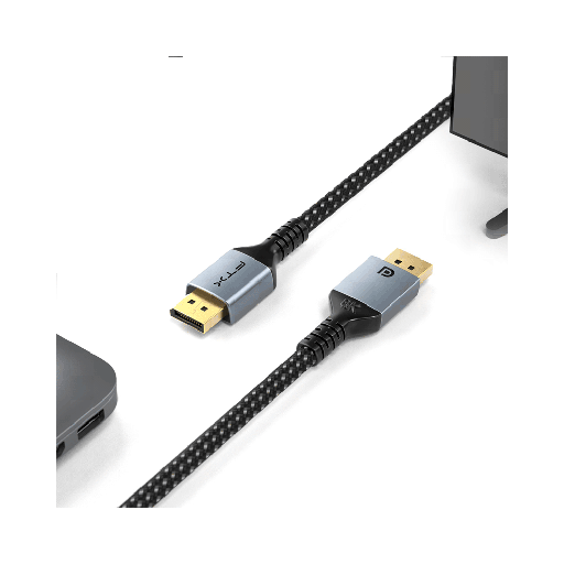 [FTX DP8K-AG3] CABLE DISPLAYPORT M/M 3M FTX-DP8K-AG3 DP1.4/8K/60HZ/4K/120HZ/32.4GBPS