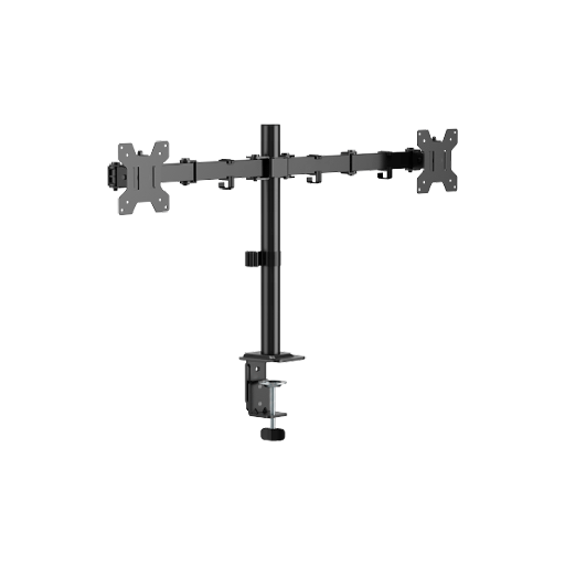 [FTX C096] SOPORTE PARA 2 MONITORES FTX C096 17" A 32" 10KG/ART/INC45°/GIR90°/ROT180°